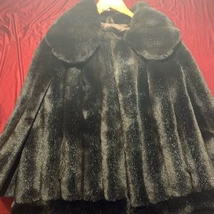 Women fur jacket size XL